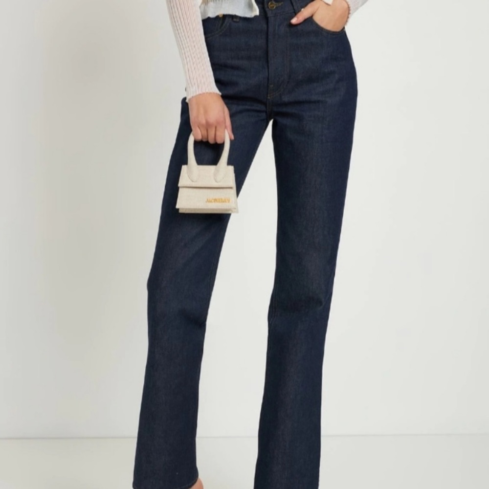 NEW Jacquemus Le Chiquito Bag Linen Mini Neutral